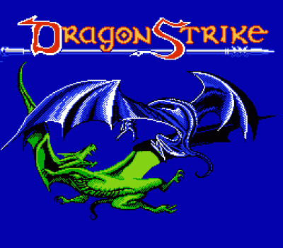 AD&D Dragon Strike (USA) Game Cover